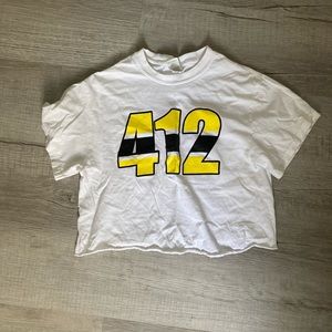 412 Pittsburgh Crop Tee